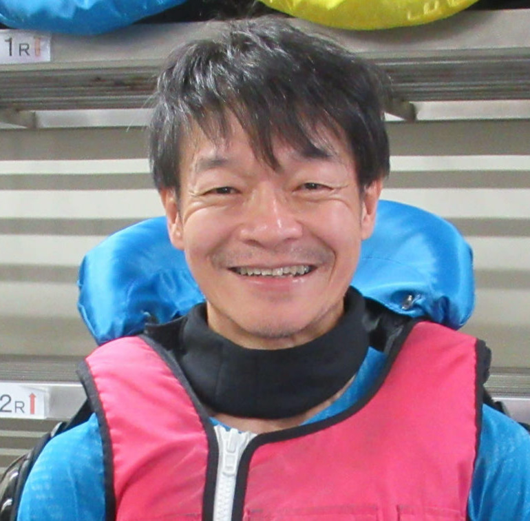 準優11Rを快勝して笑顔の浅見昌克