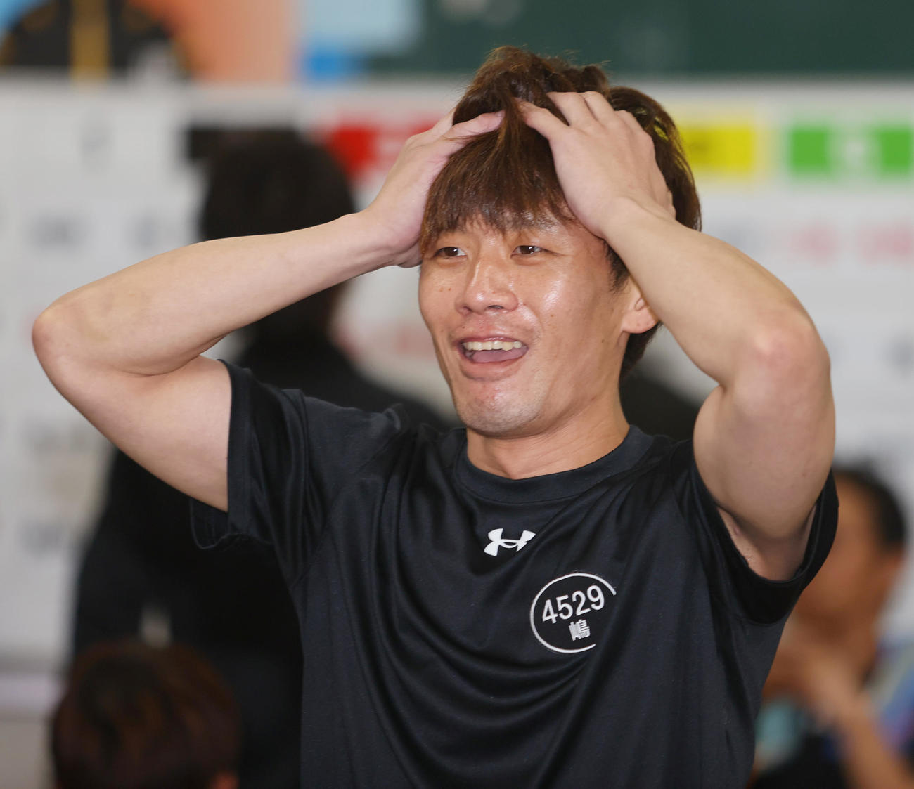 抽選で1枠を引き当てるも頭を抱える嶋義信