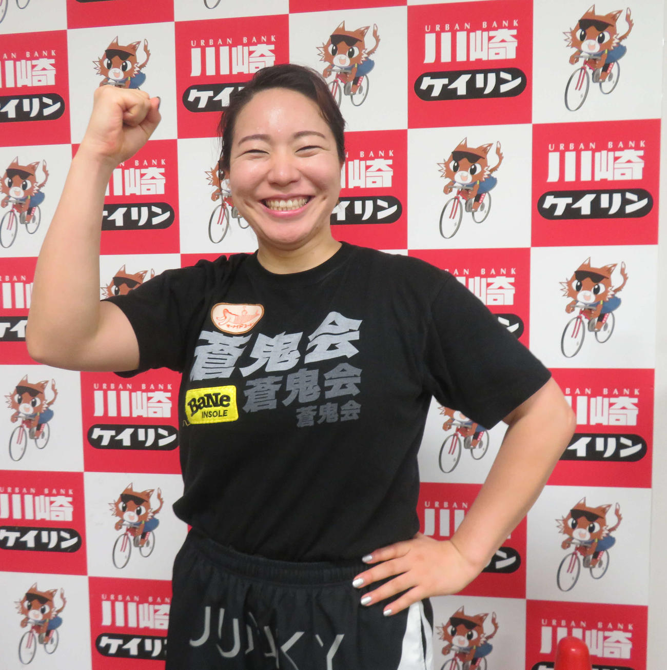 5場所連続の決勝進出を決めた黒河内由実（撮影・栗田文人）