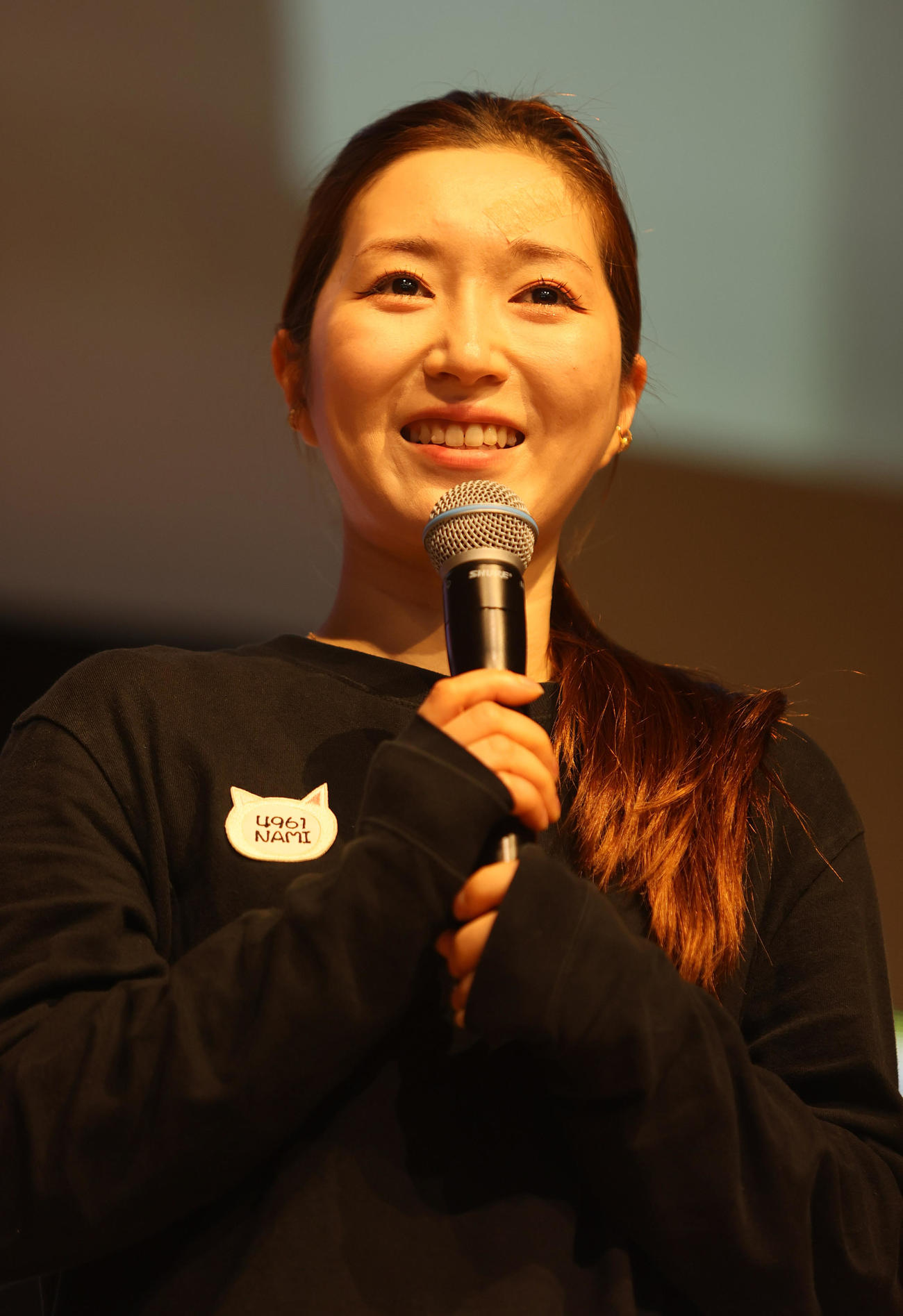 ファイナルへ向け意気込みを表す西橋奈未