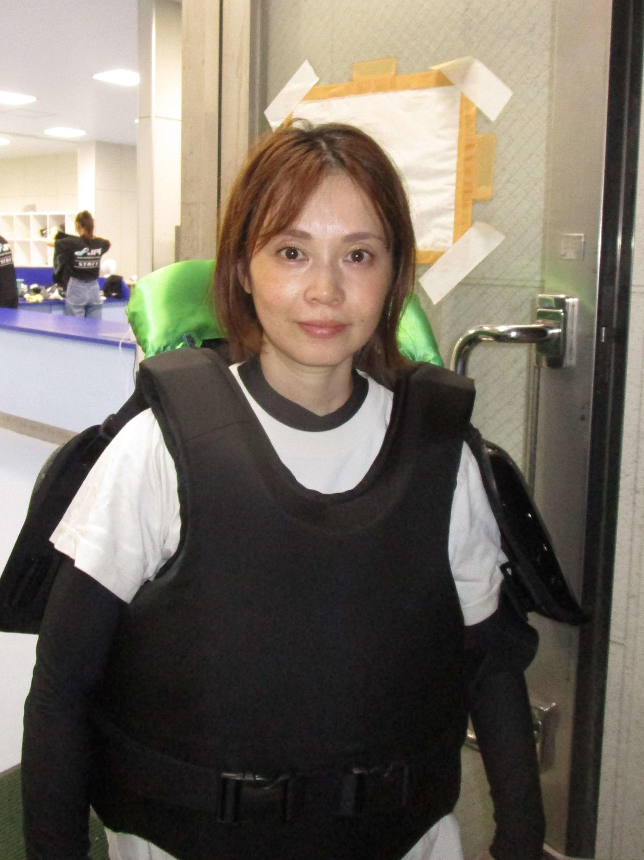 白星発進した鈴木成美。39歳の誕生日となる2日目に2勝目を狙う（撮影・安井雅彦）