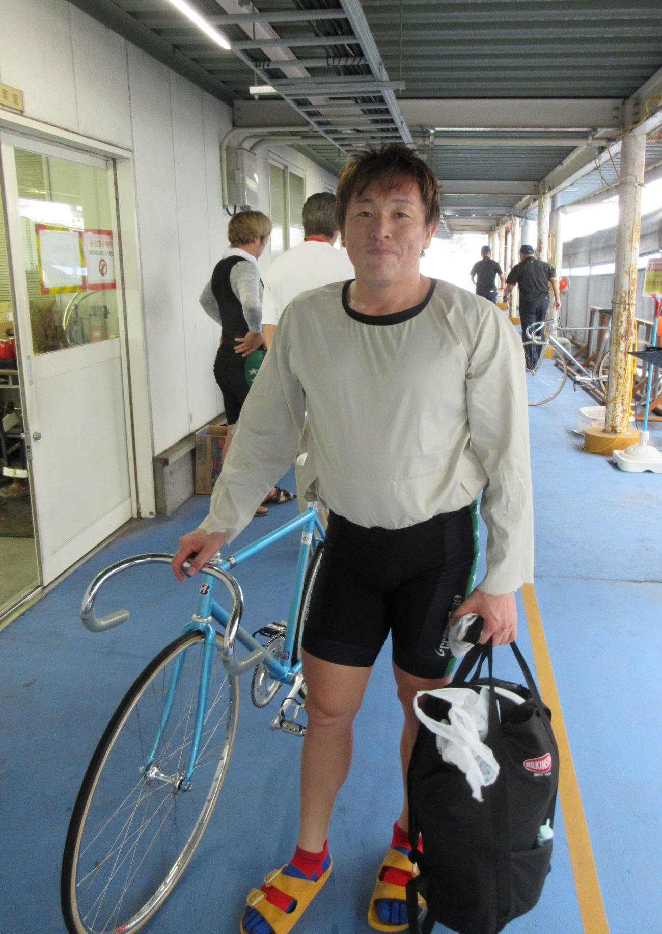 相川巧が愛車で勝利を決めた（撮影・和田年弘）