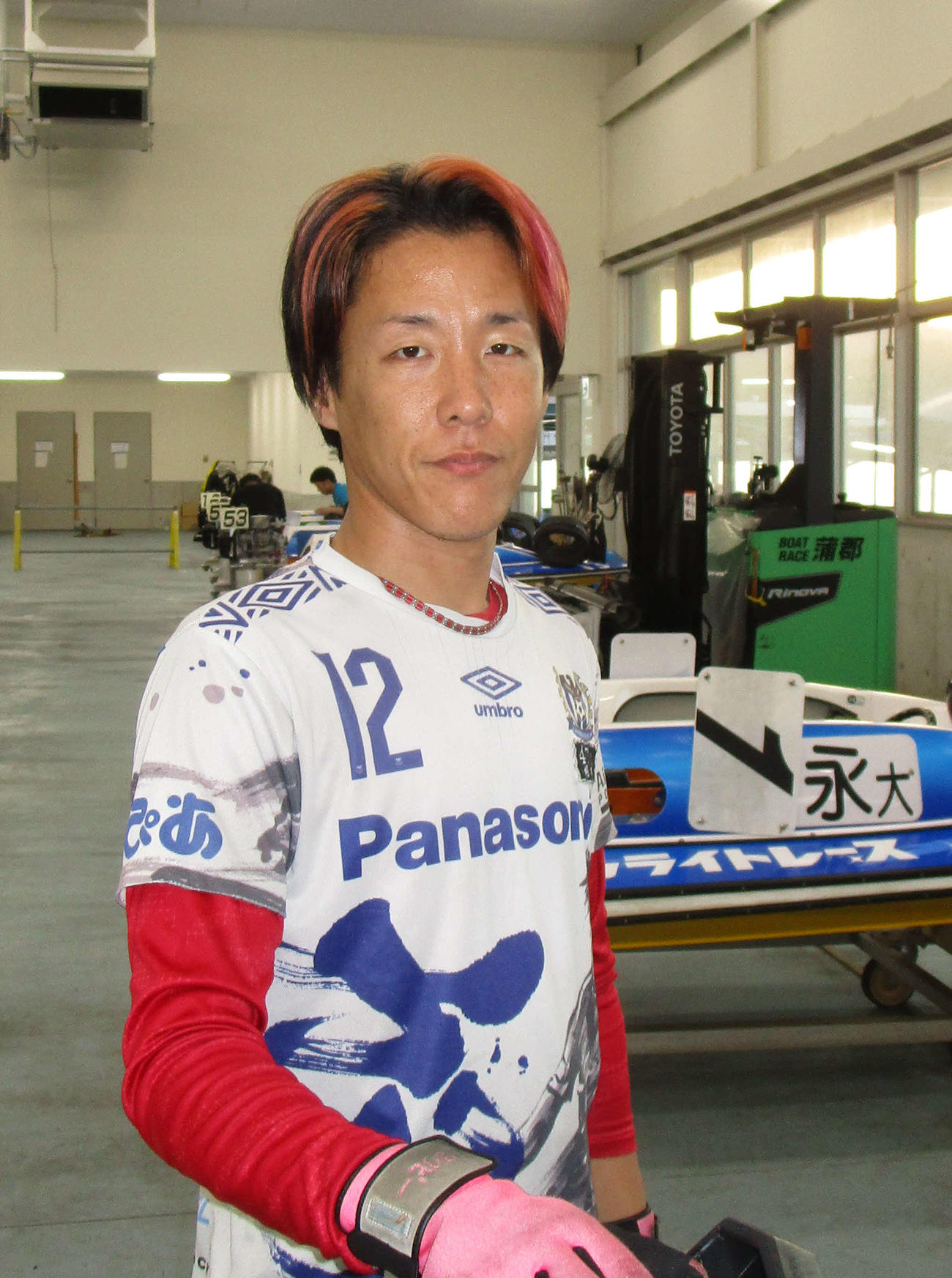 来年3月の当地クラシックも見据える堀本和也。まずは準優好枠を狙う（撮影・安井雅彦）