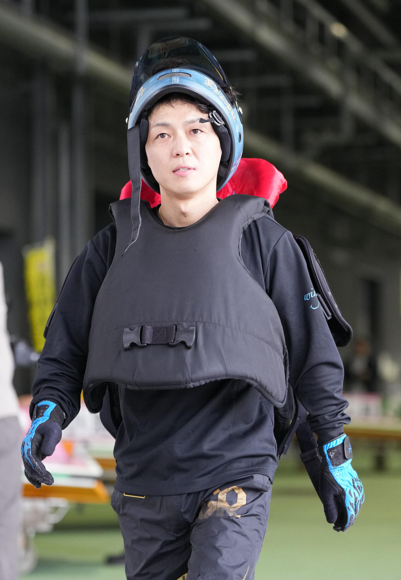 SG第72回ボートレースダービー「前検日」　桐生順平（4444）（撮影・森本幸一）＝2025年10月20日、ボートレース津