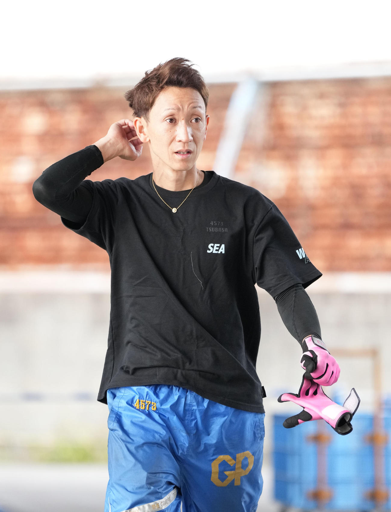 佐藤翼（撮影・森本幸一）