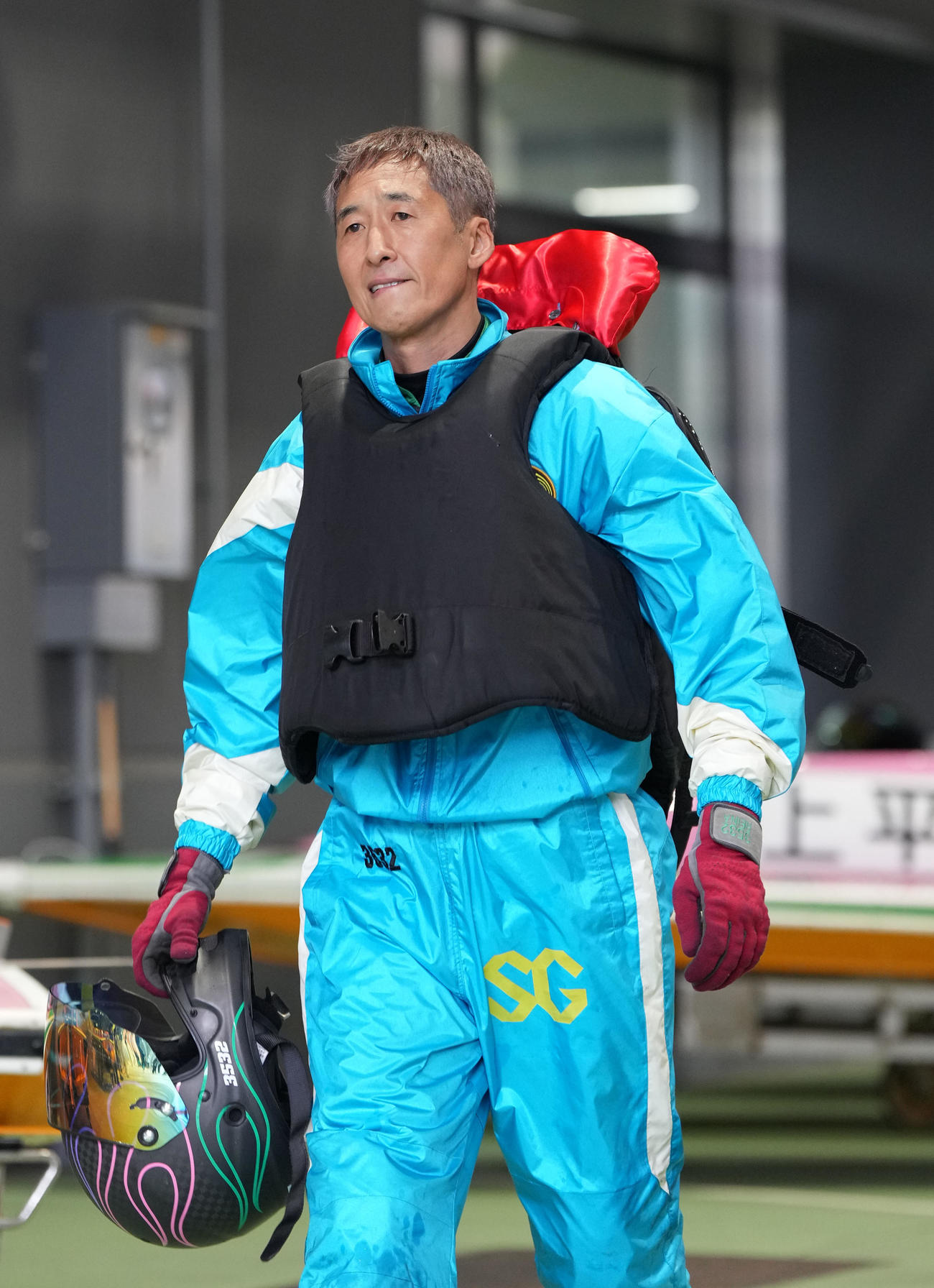 SG第72回ボートレースダービー「前検日」　柴田光（3532）（撮影・森本幸一）