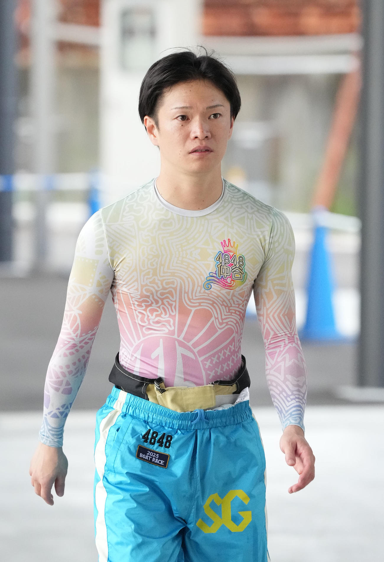SG第72回ボートレースダービー「初日」　仲谷颯仁（4848）（撮影・森本幸一）