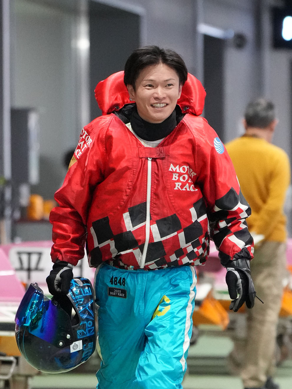 SG第72回ボートレースダービー「初日」　仲谷颯仁（4848）（撮影・森本幸一）