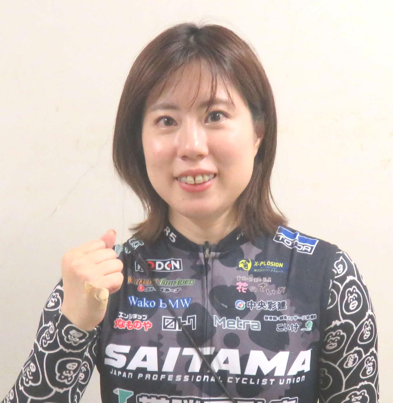 ホームバンクでの初Vを目指す青木美保