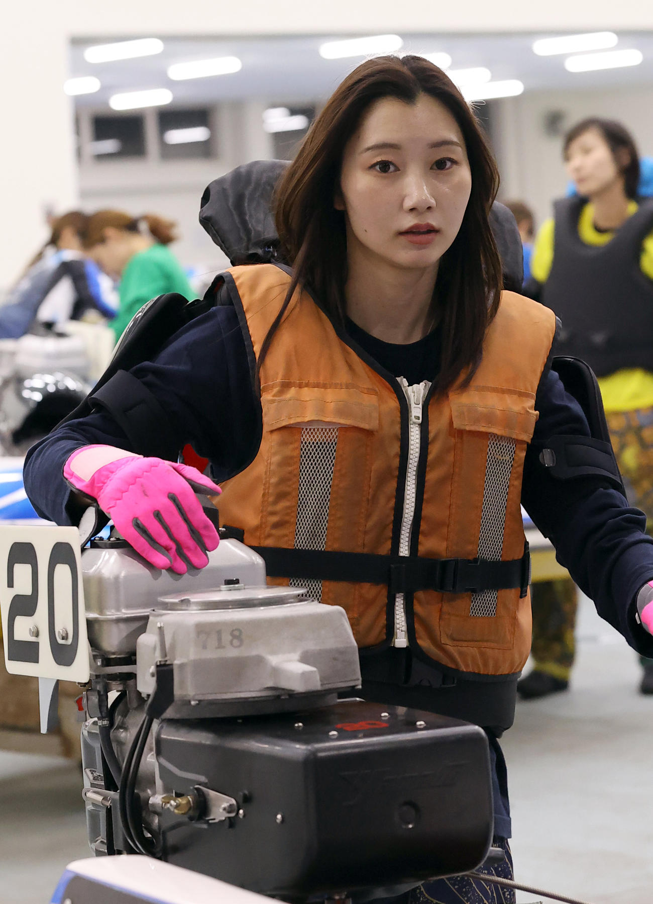 武井莉里佳（撮影・上田博志）