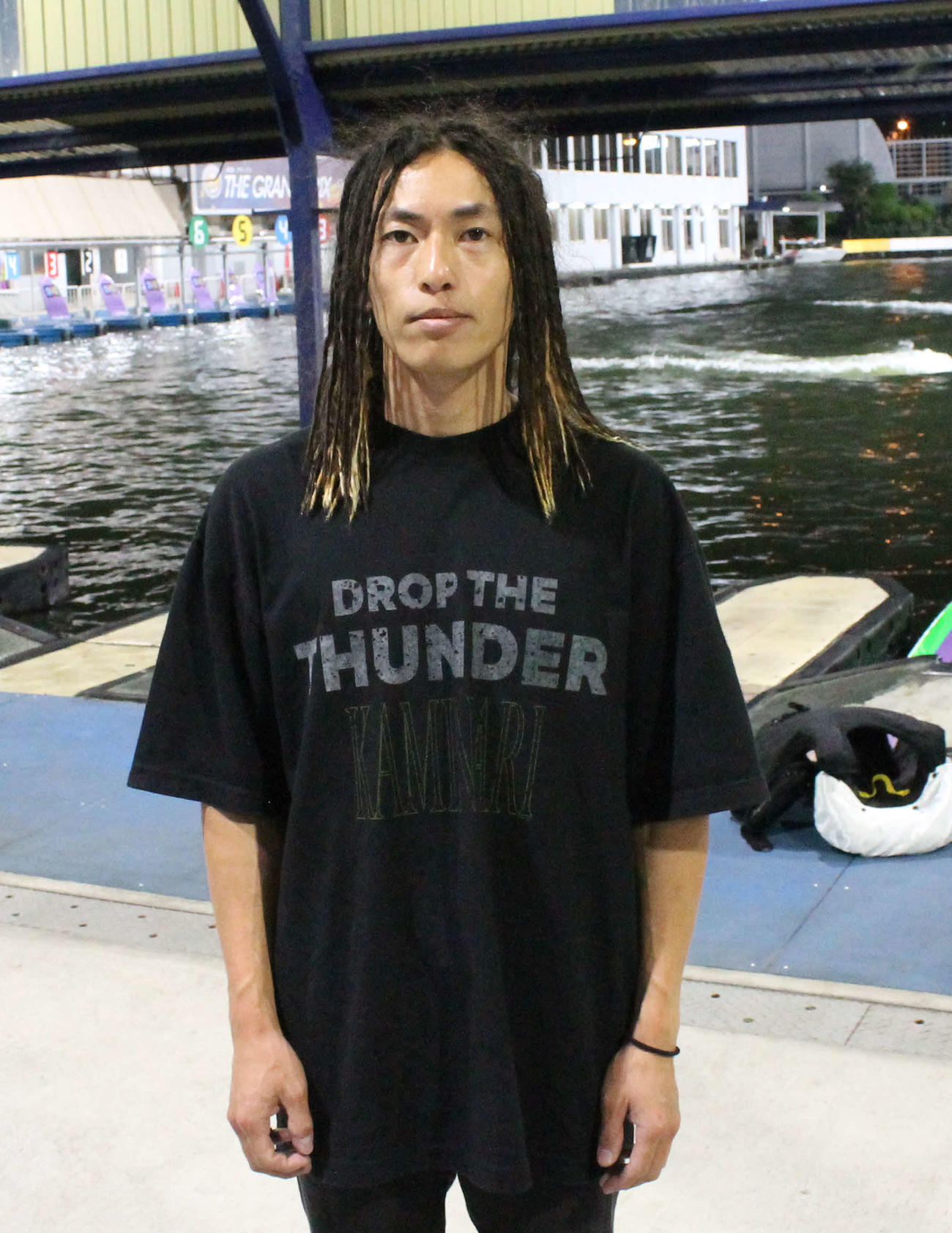 ドレッドヘアーの角山雄哉は今節の穴男。3日目は3本目の高配当演出に期待だ
