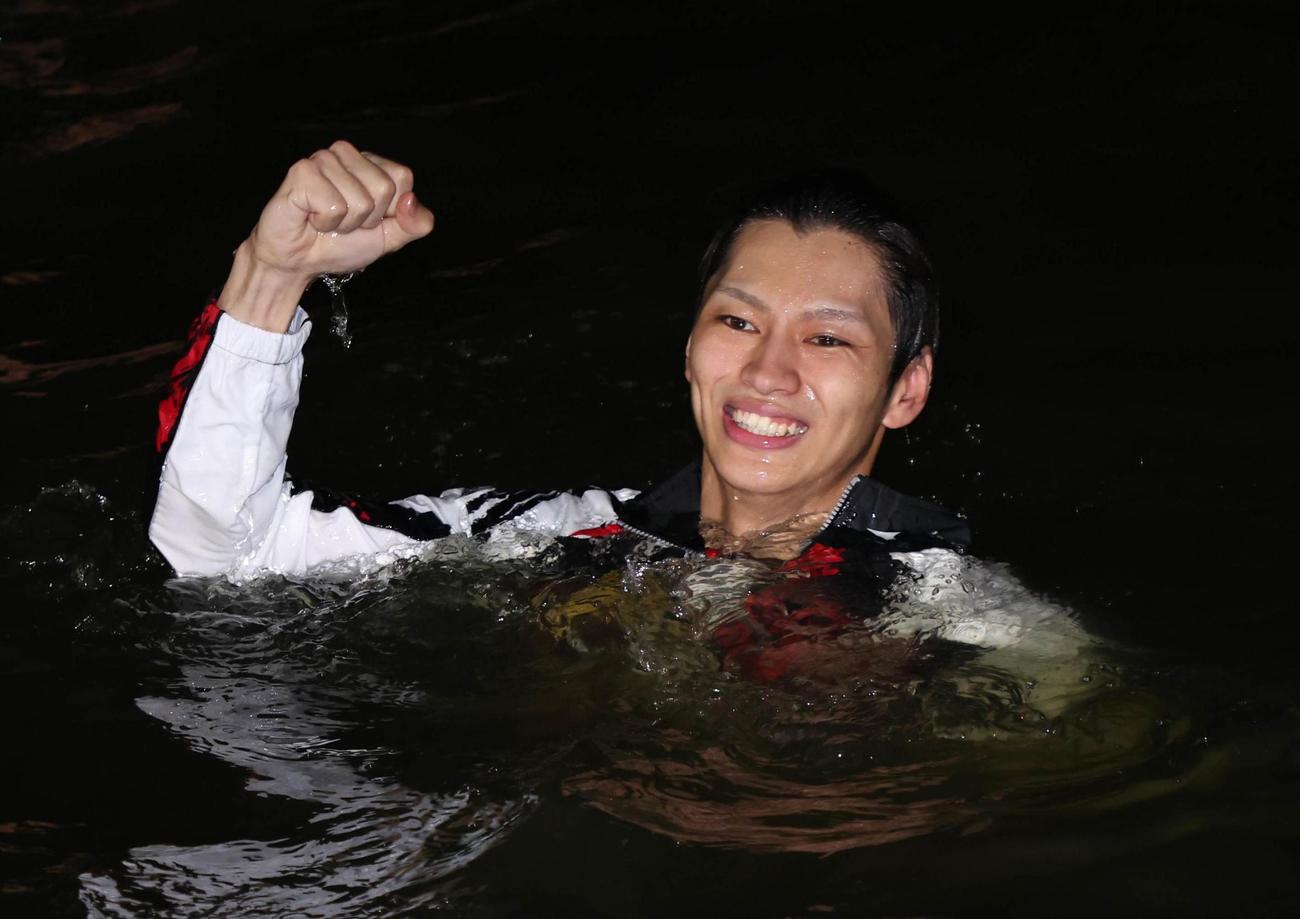 優勝した末永和也