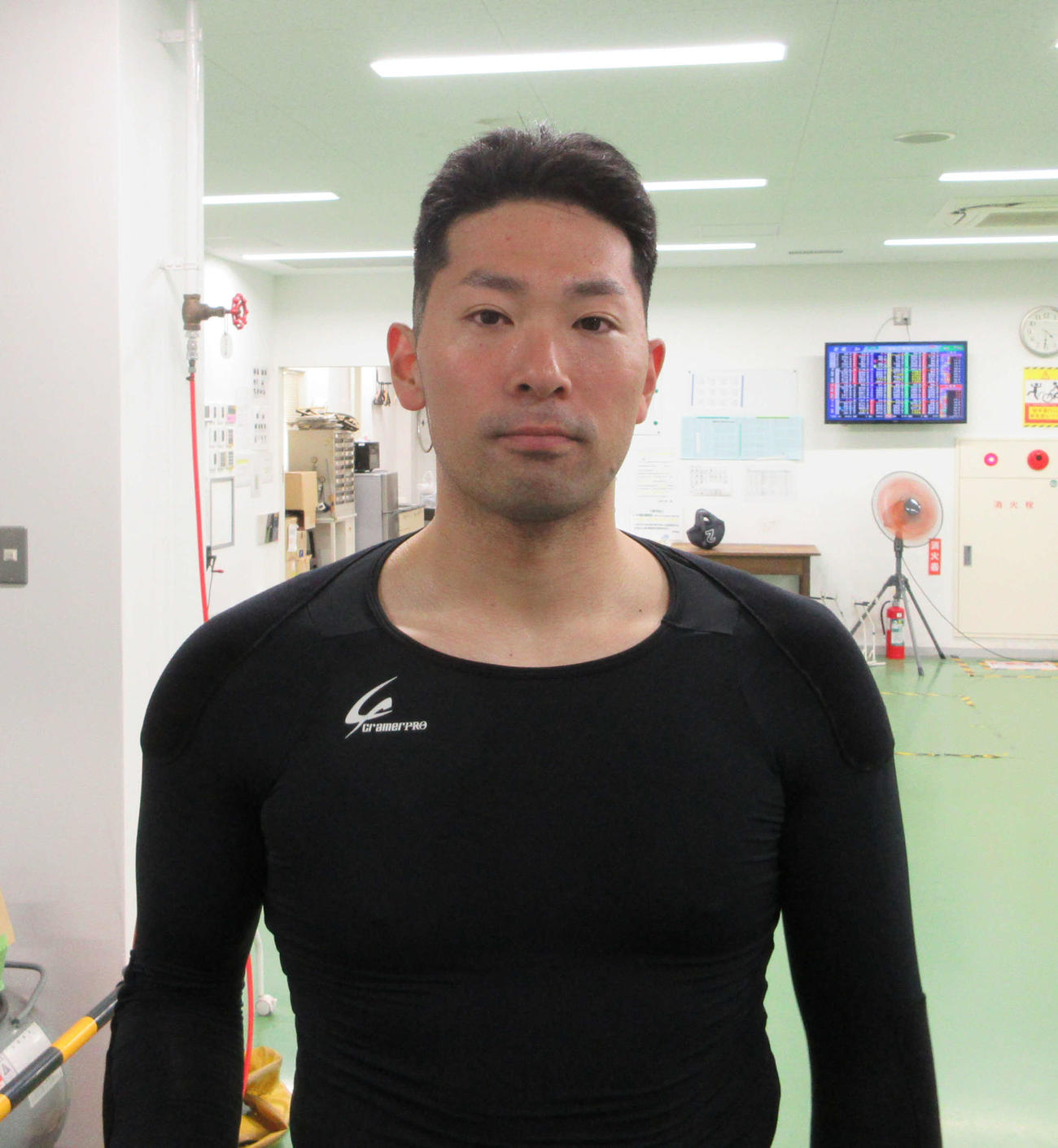 荻原寿嗣が風を味方に勝利した（撮影：和田年弘）