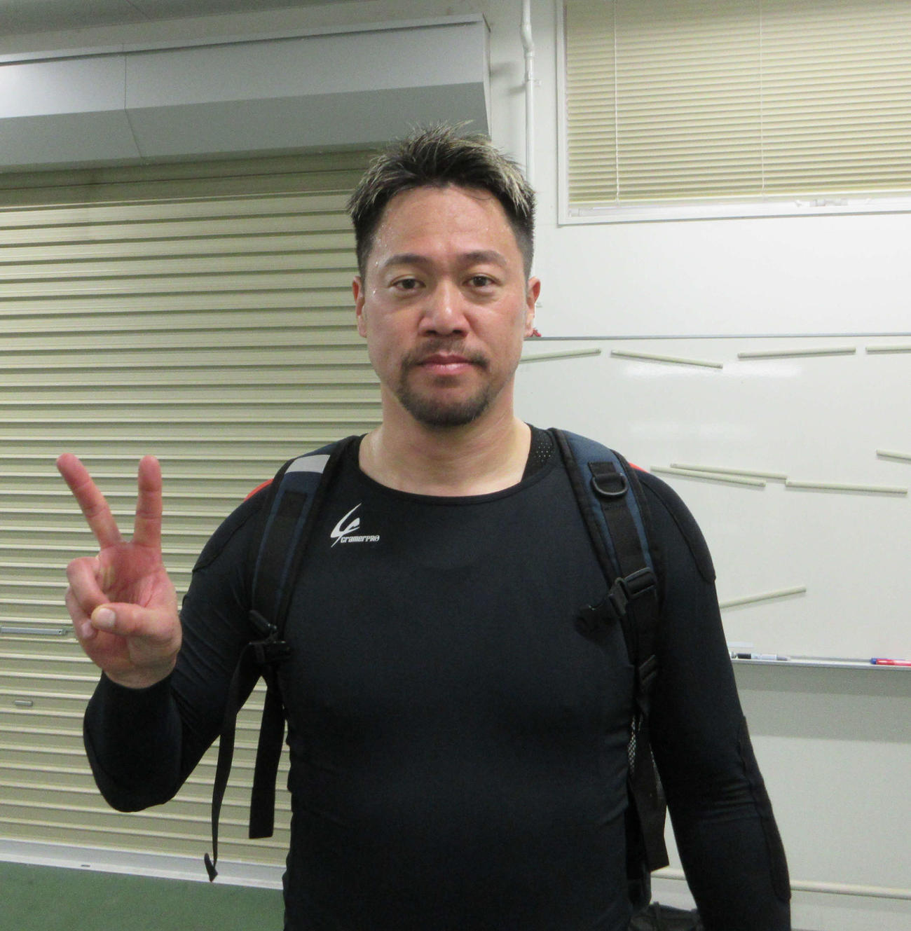 北野良栄が出来の良さで決勝進出した（撮影・和田年弘）