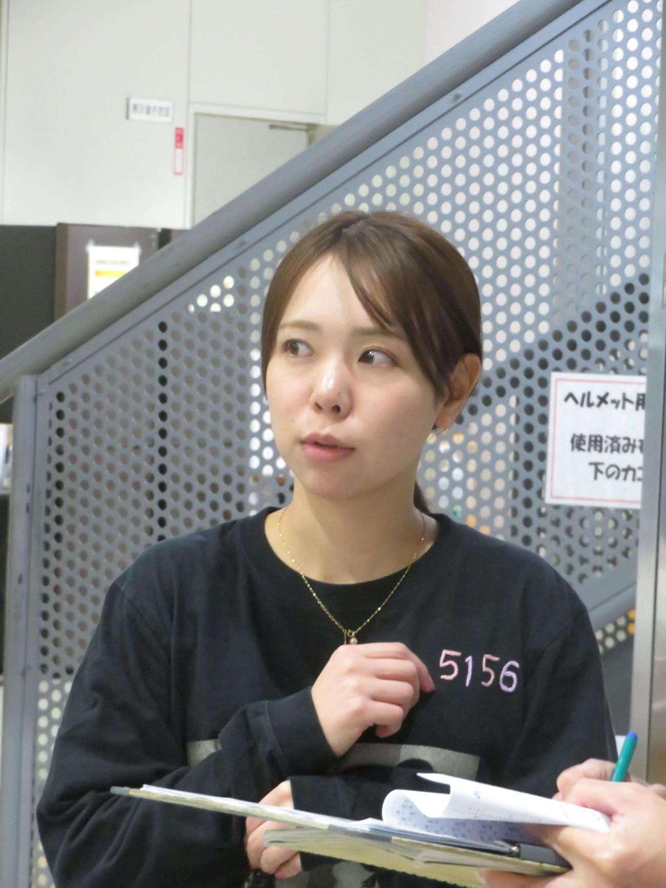 前検1番時計をマークした坂野さくら