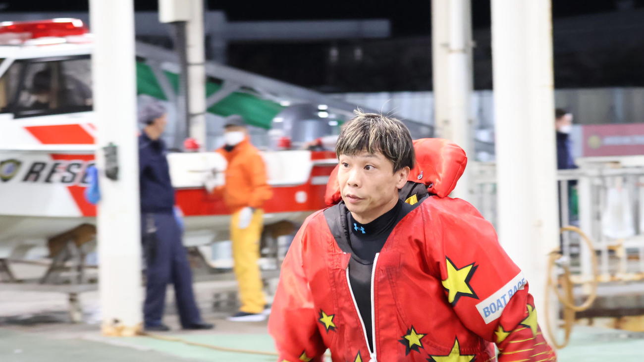 2日目12Rドリーム戦で3コースから快勝した椎名豊
