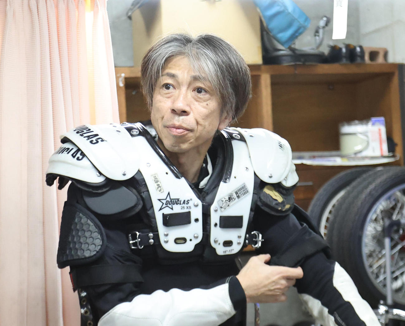 準決に進出した高橋貢（撮影・梅根麻紀）
