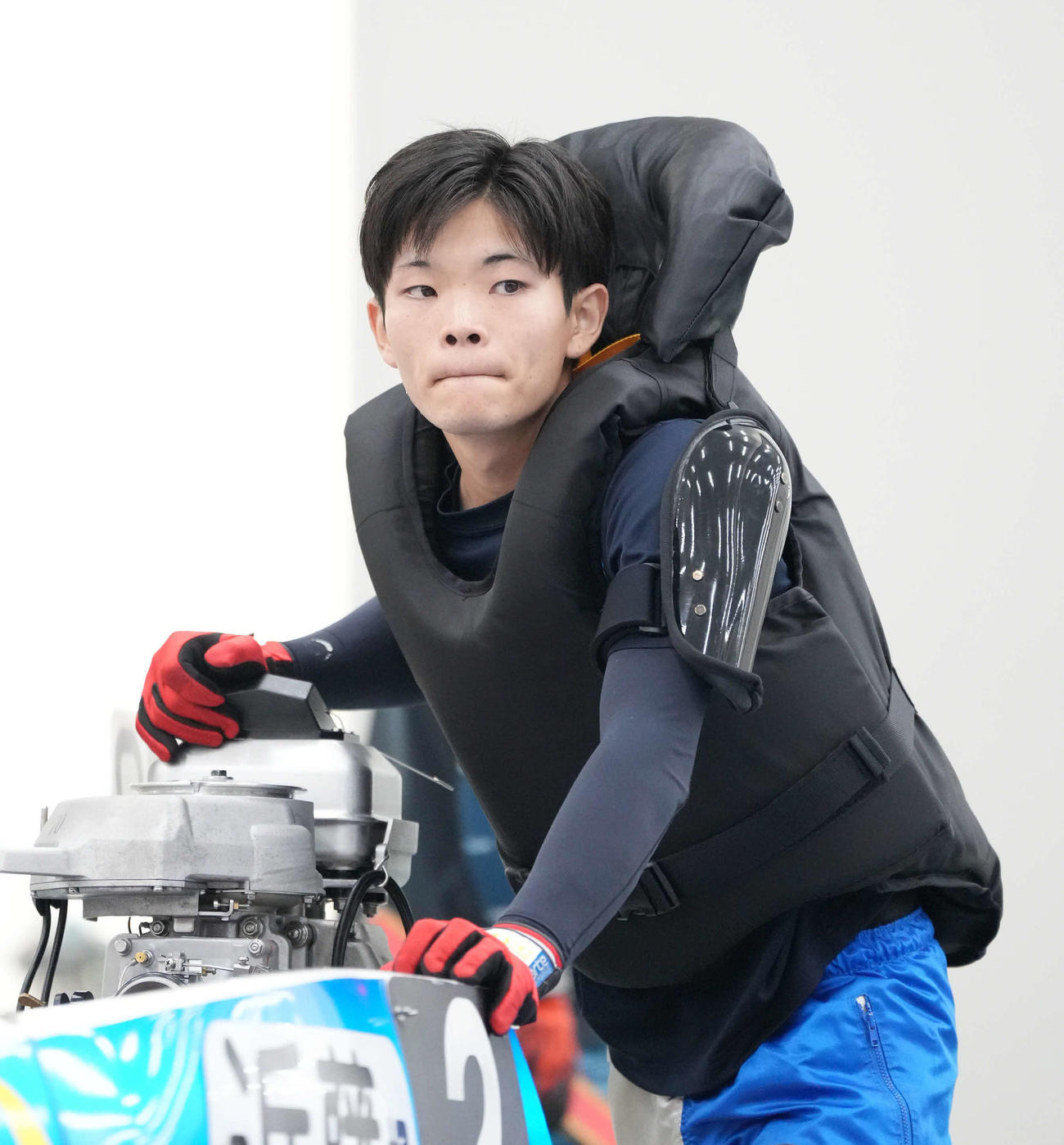 地元の新鋭・近藤颯斗が巻き返しを狙う（2025年11月2日撮影）