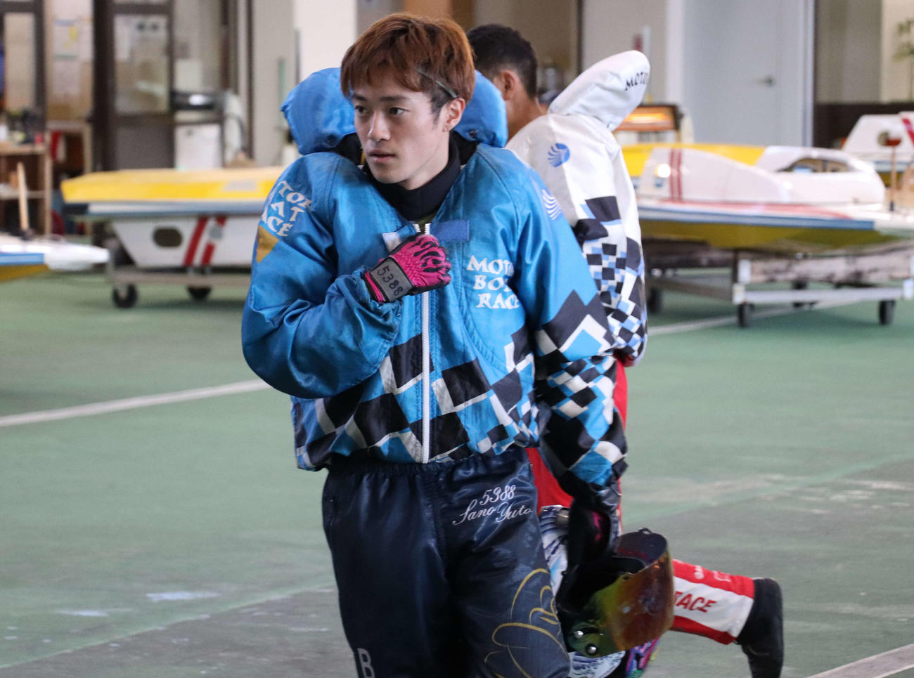 佐野優都が4日目も好走する（2025年11月7日撮影）