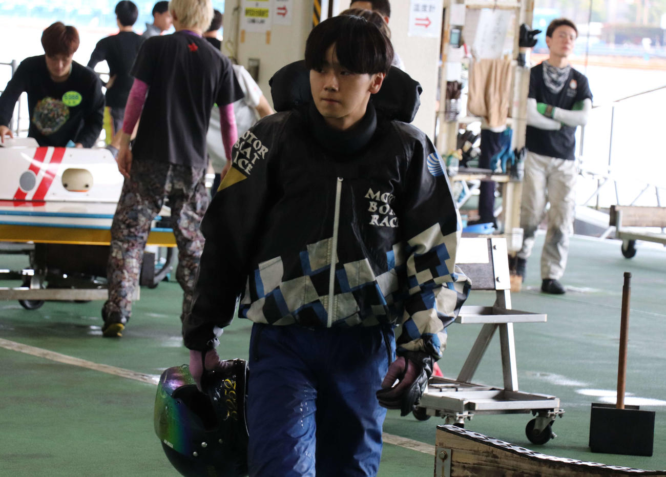 勝負駆けに成功した荒木颯斗が準優12Rも見せ場を作る