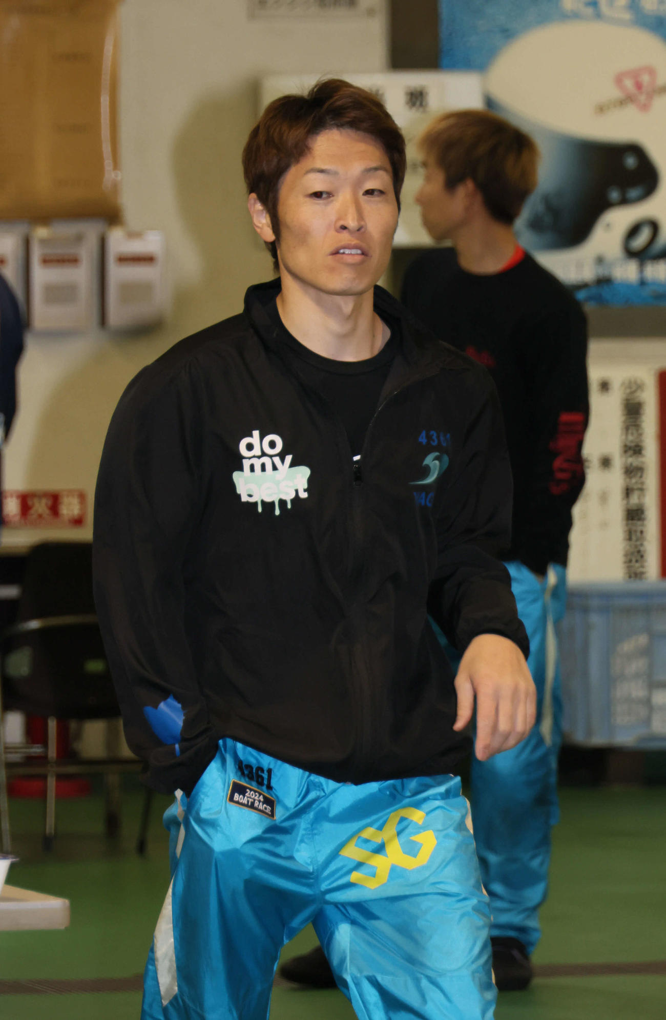 4日目3R、柳生泰二が逃げて予選突破を決め（2025年11月6日撮影）