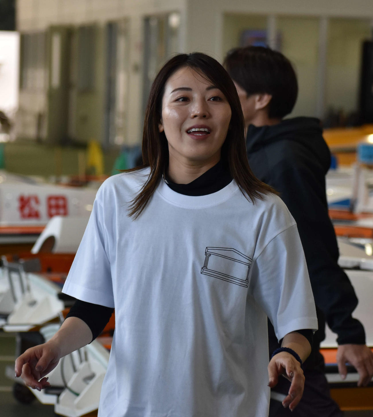 中田夕貴が3日目好枠2走で連勝を目指す（2025年11月8日撮影）