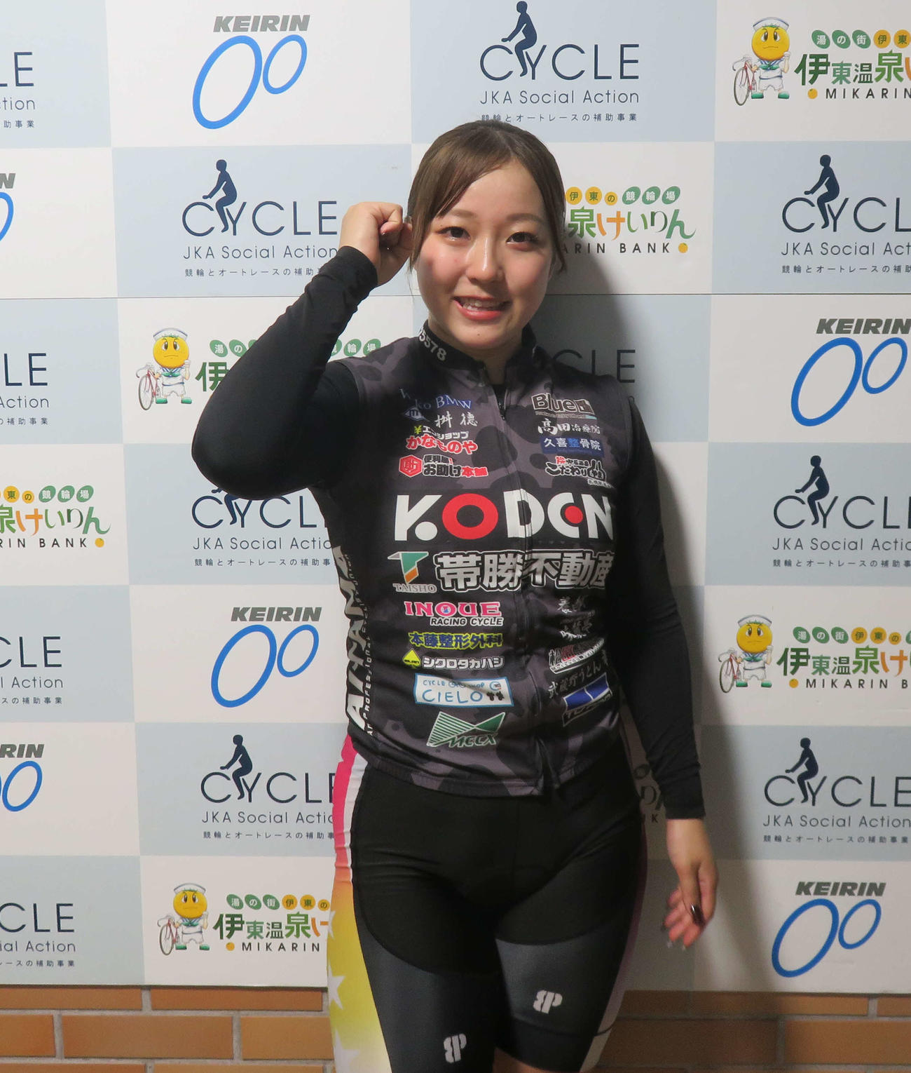 好スピードでまくった飯田風音がもう一発を狙う