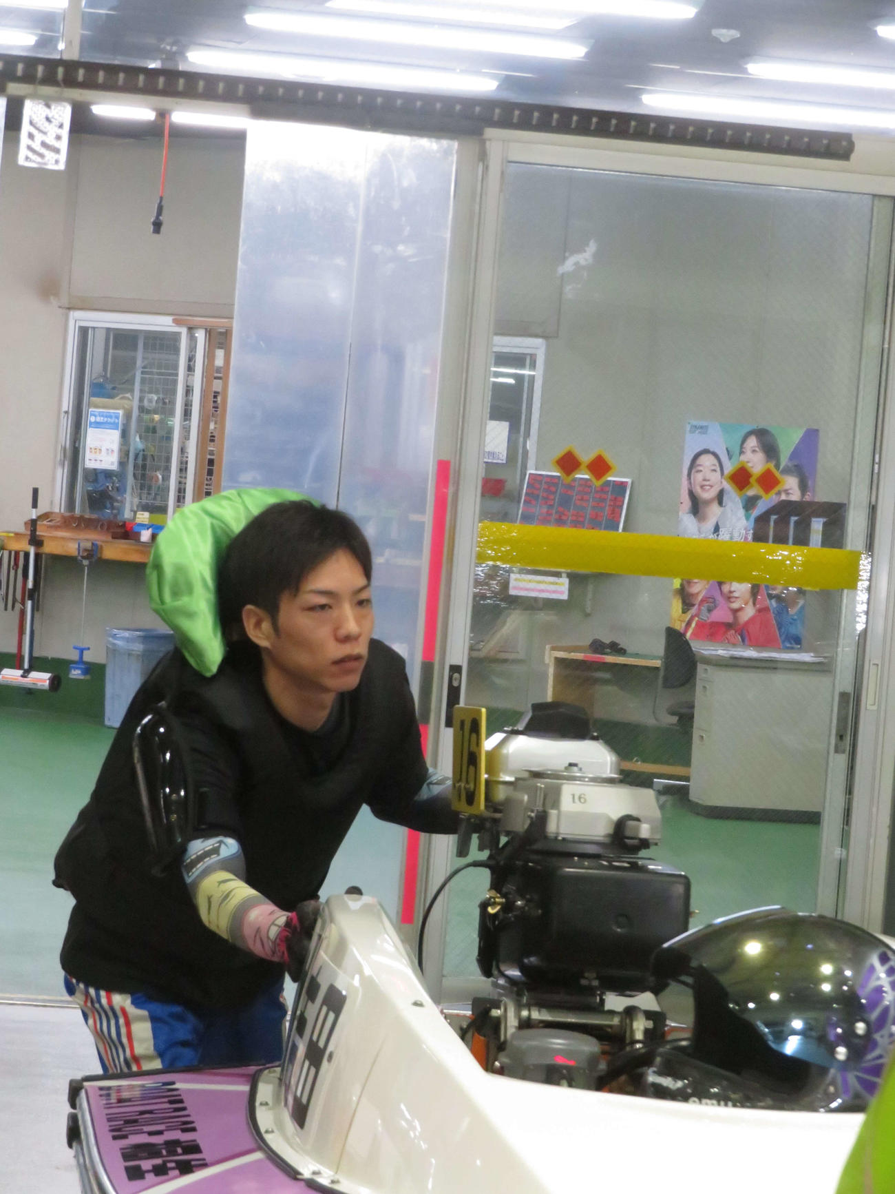 9Rで5コースからのまくり差しを決めた吉田凌太朗