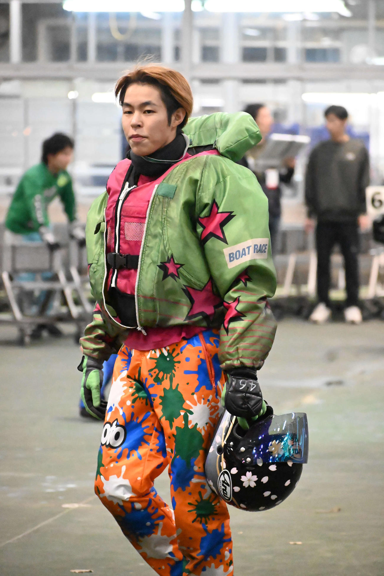 坂本一真は機力に手応えあり