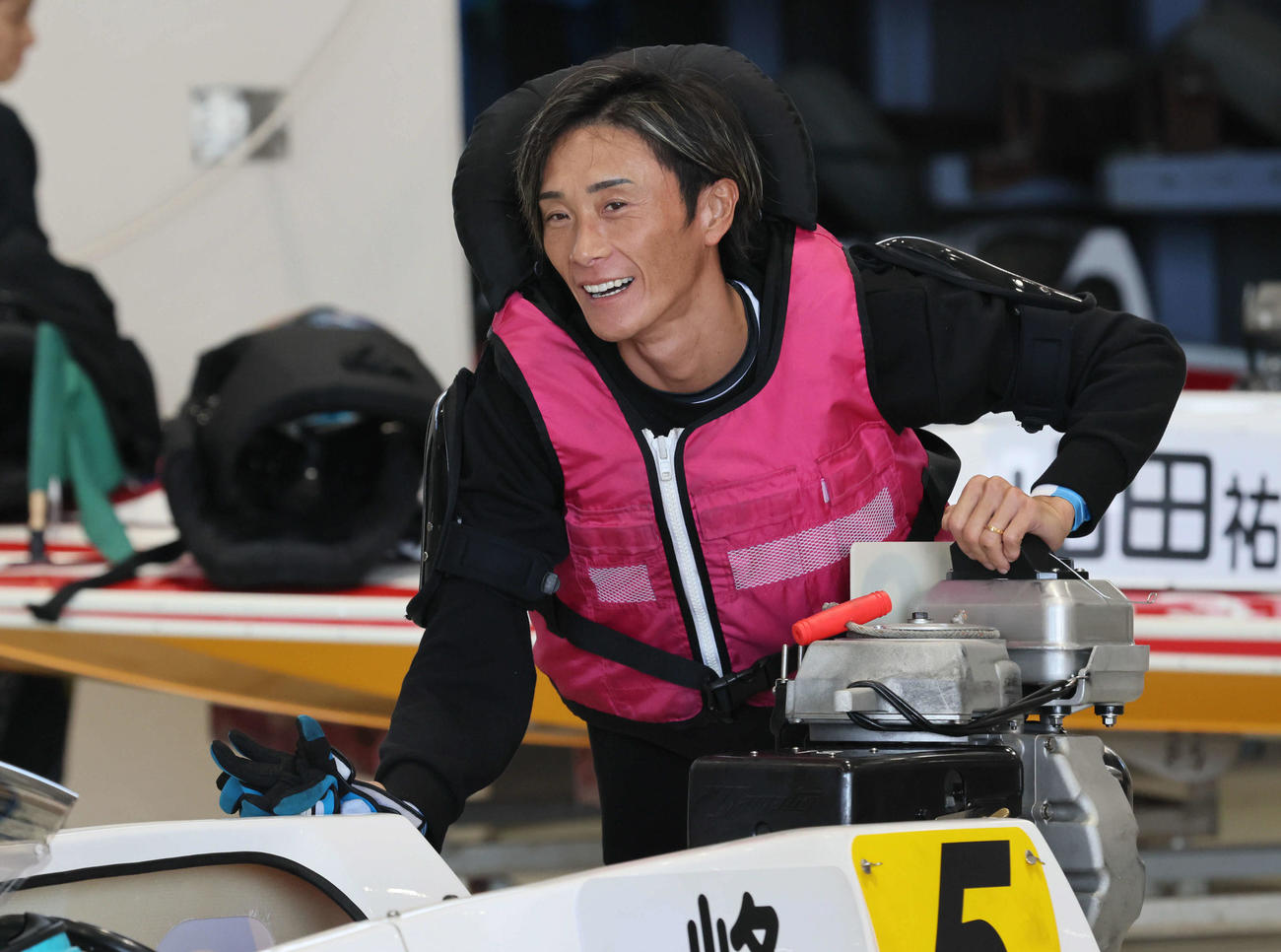 G1徳山クラウン杯争奪戦　前検　峰竜太4320（撮影・加藤孝規）　