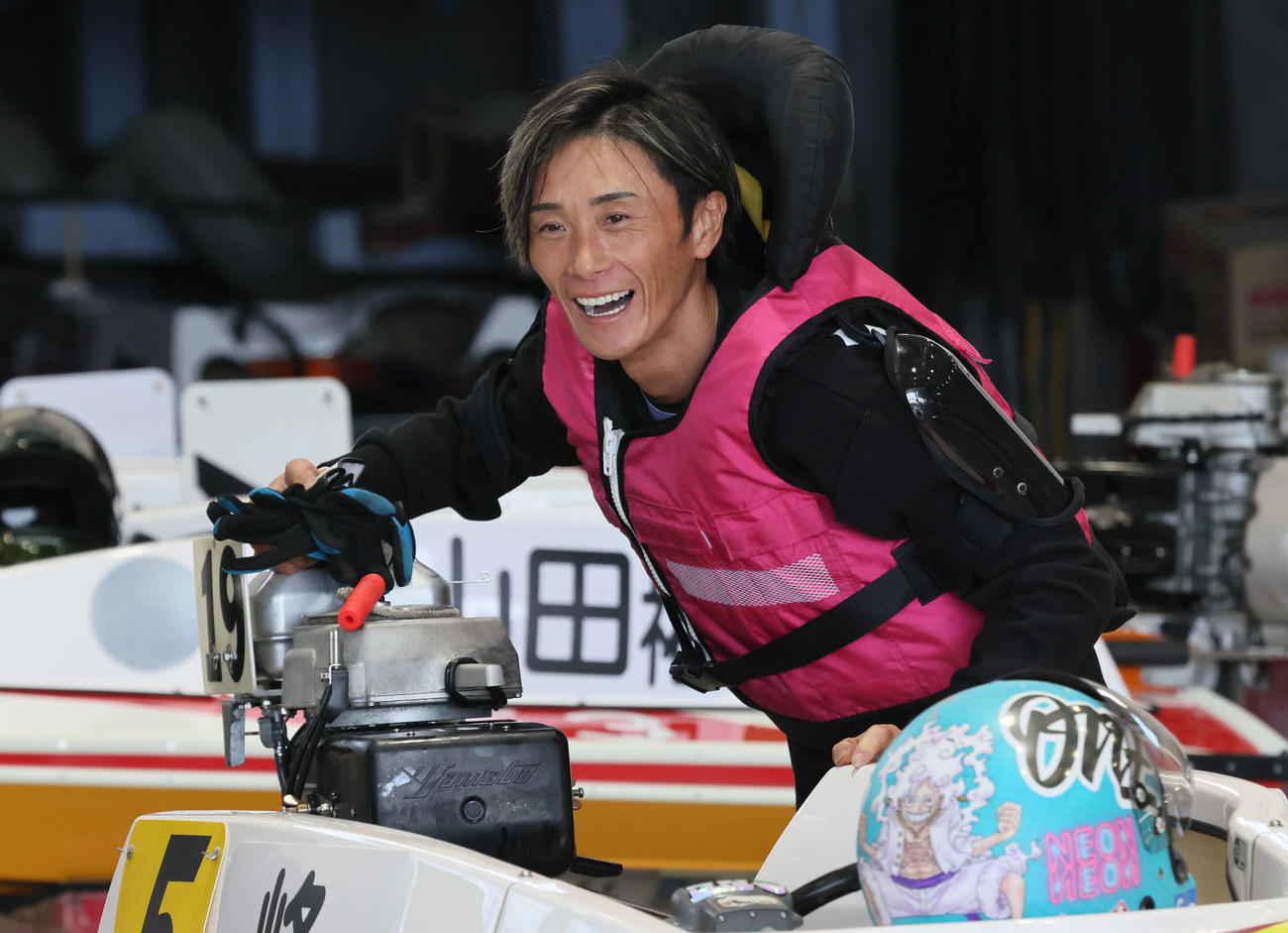 G1徳山クラウン杯争奪戦　前検　峰竜太4320（撮影・加藤孝規）　