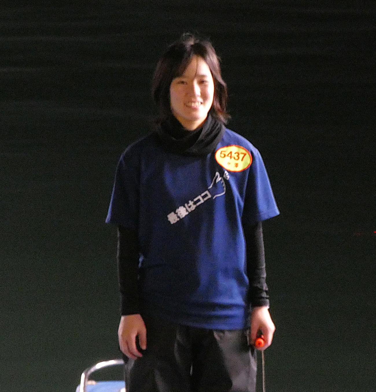 中沢里桜の初日のデビュー戦は6R6枠（撮影・前原一樹）