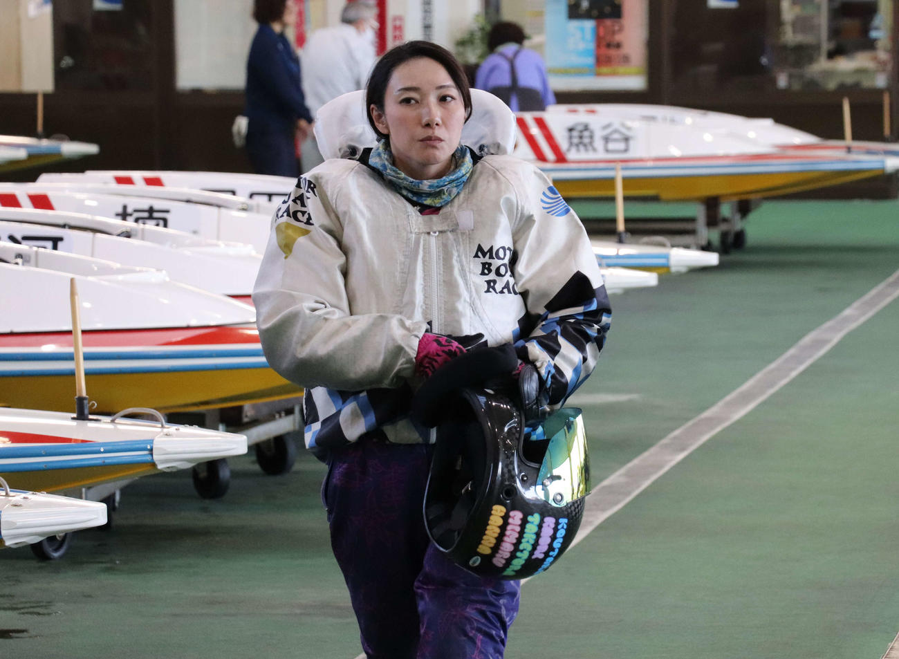 魚谷香織が地元水面で躍動する
