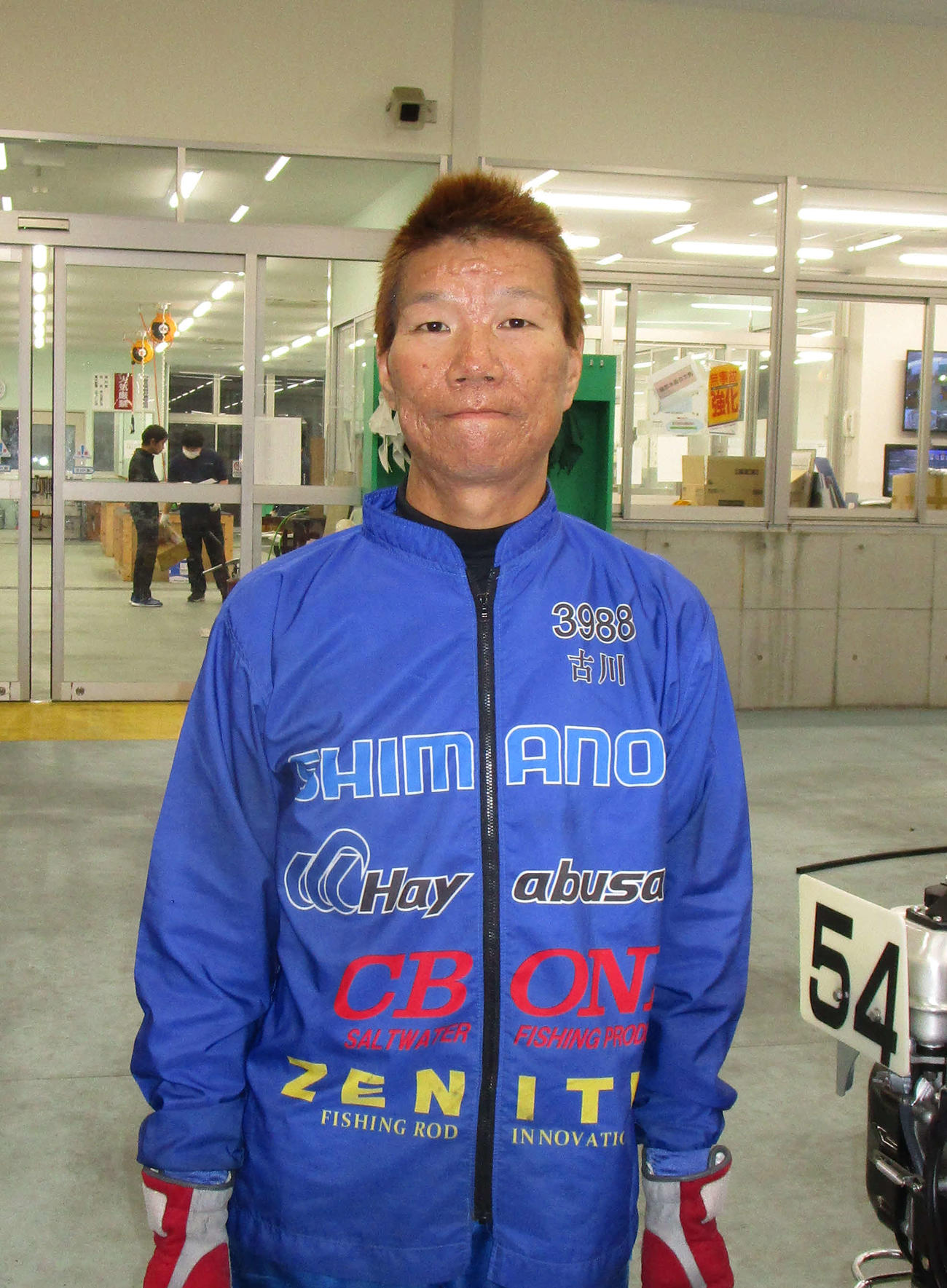 エース格のエンジンを駆り、初白星を挙げた古川誠之（撮影・安井雅彦）