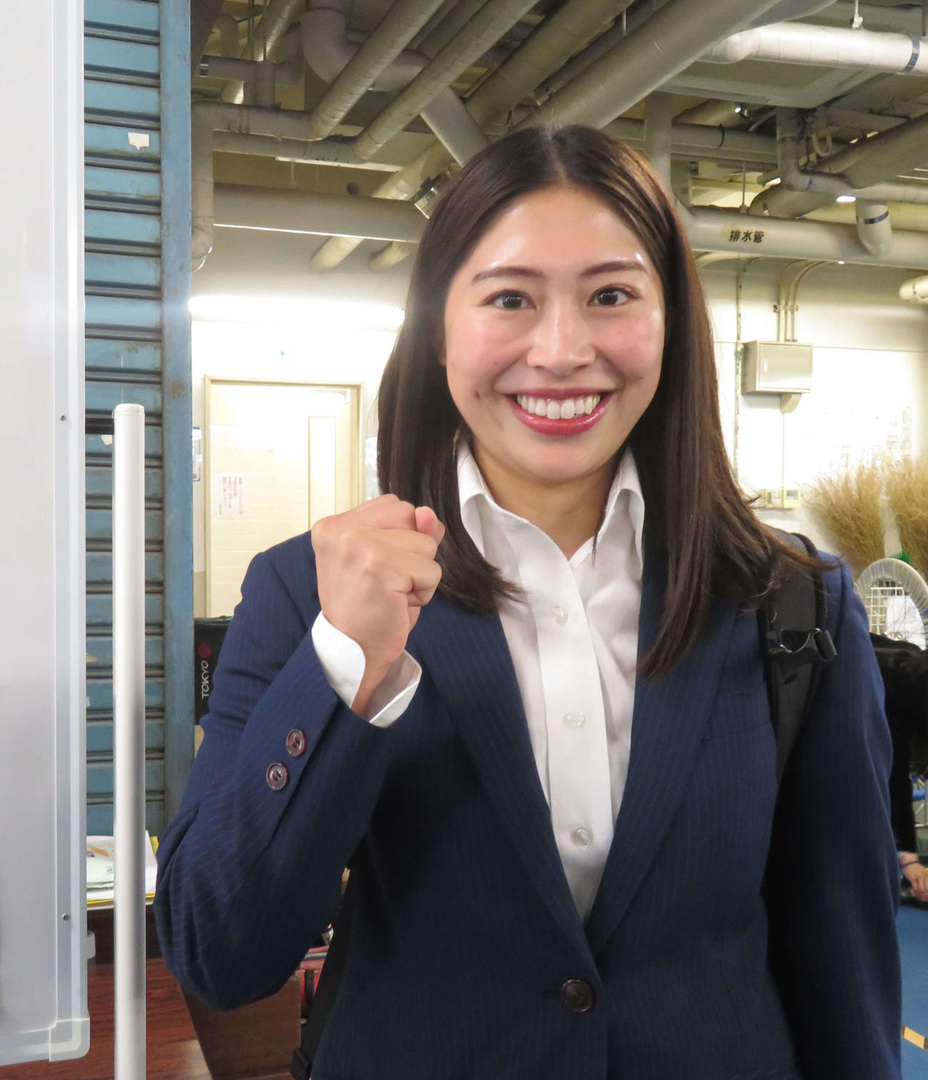 地元高崎千賀が小田原初出走に燃える（撮影・栗田文人）