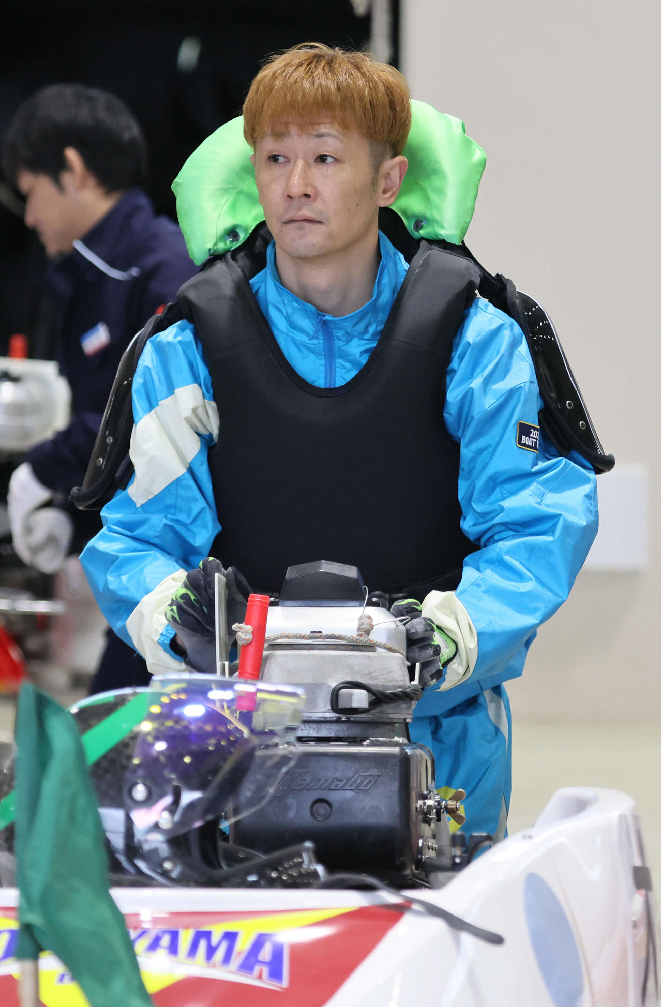G1徳山クラウン杯争奪戦　3日目　大峯豊（撮影・加藤孝規）　