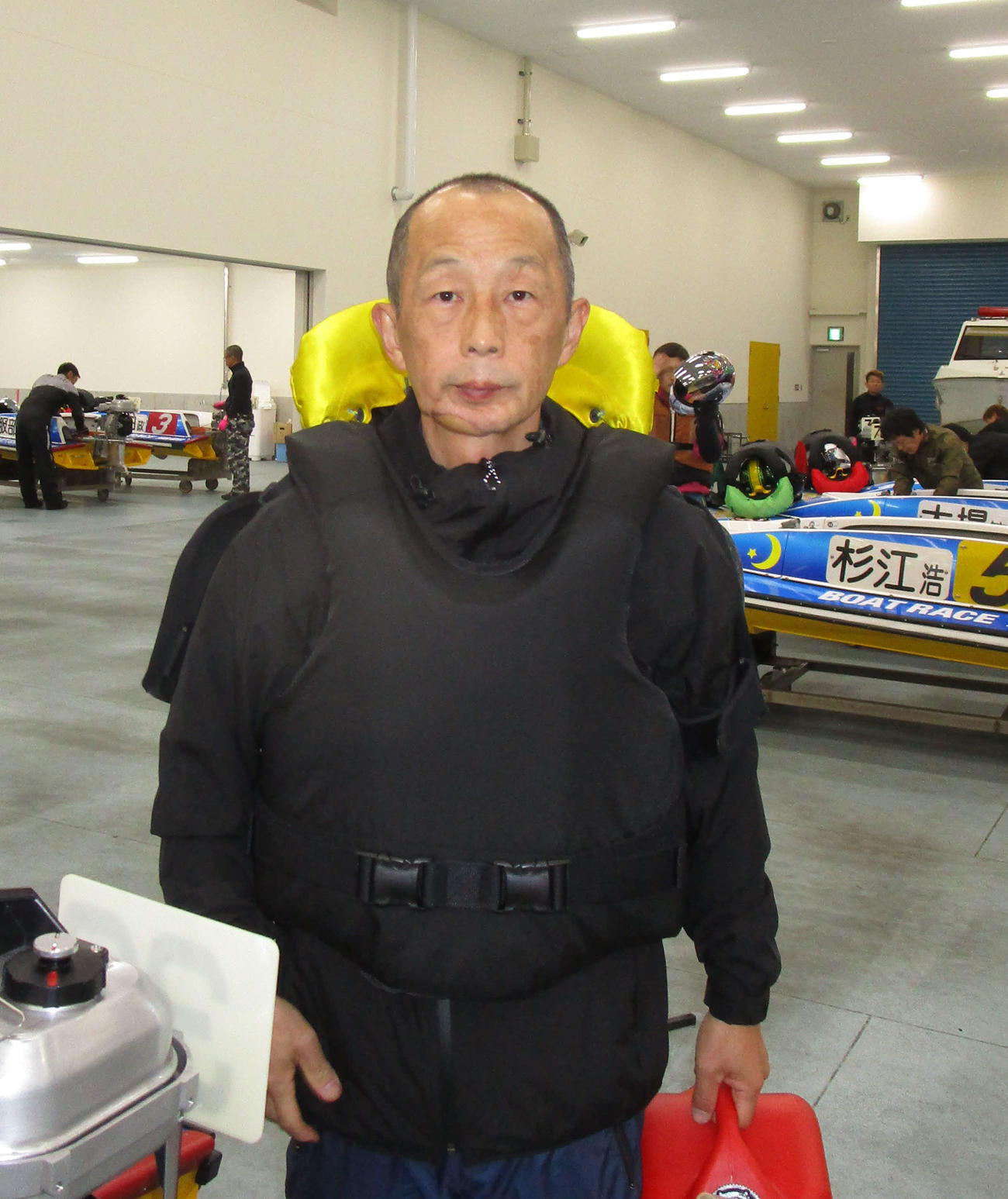 足を底上げして2勝目を挙げた安田政彦（撮影・安井雅彦）