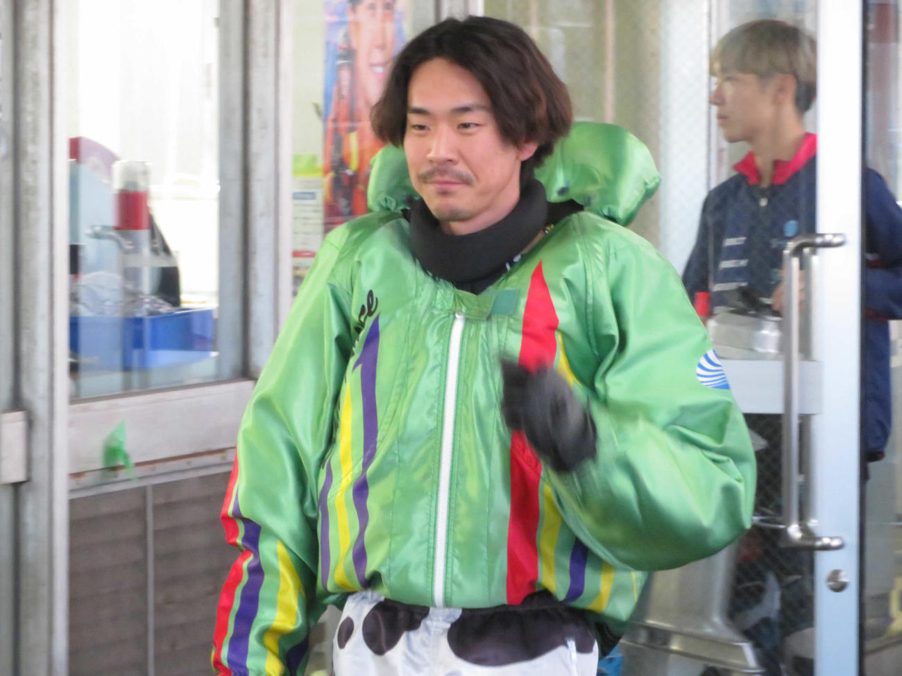 6コースからの豪快まくりを決めた地元の小川竜太朗
