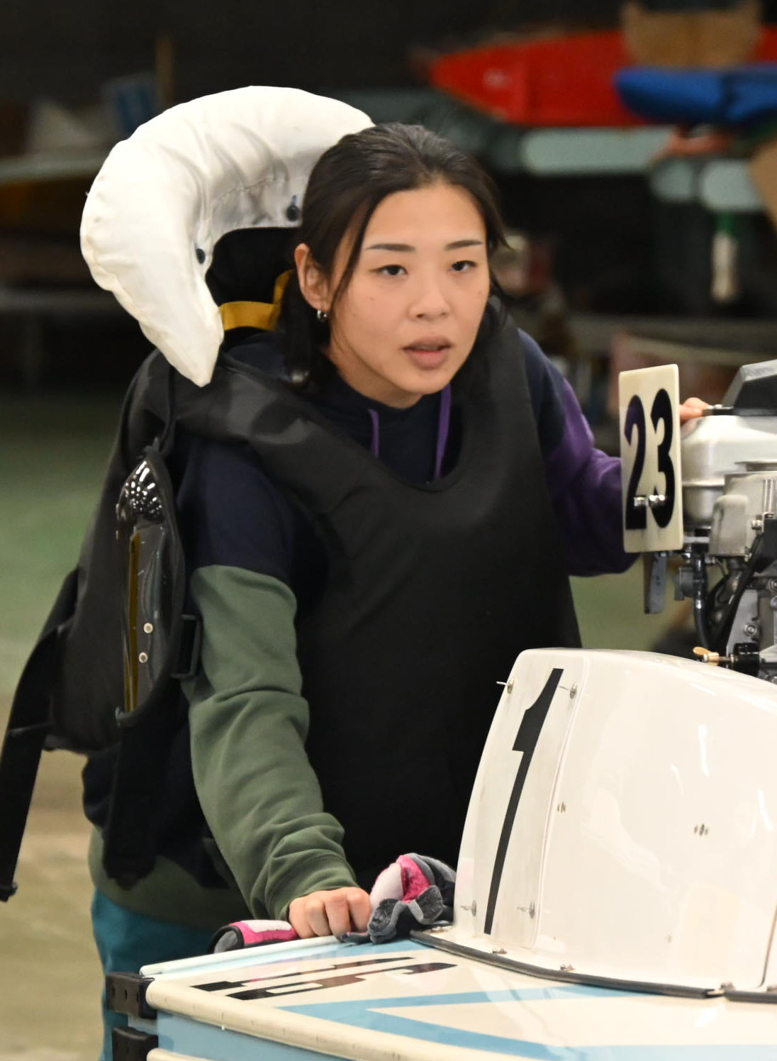 気配良好！　大石真央が準優でも見せ場を作る（2025年11月18日撮影）