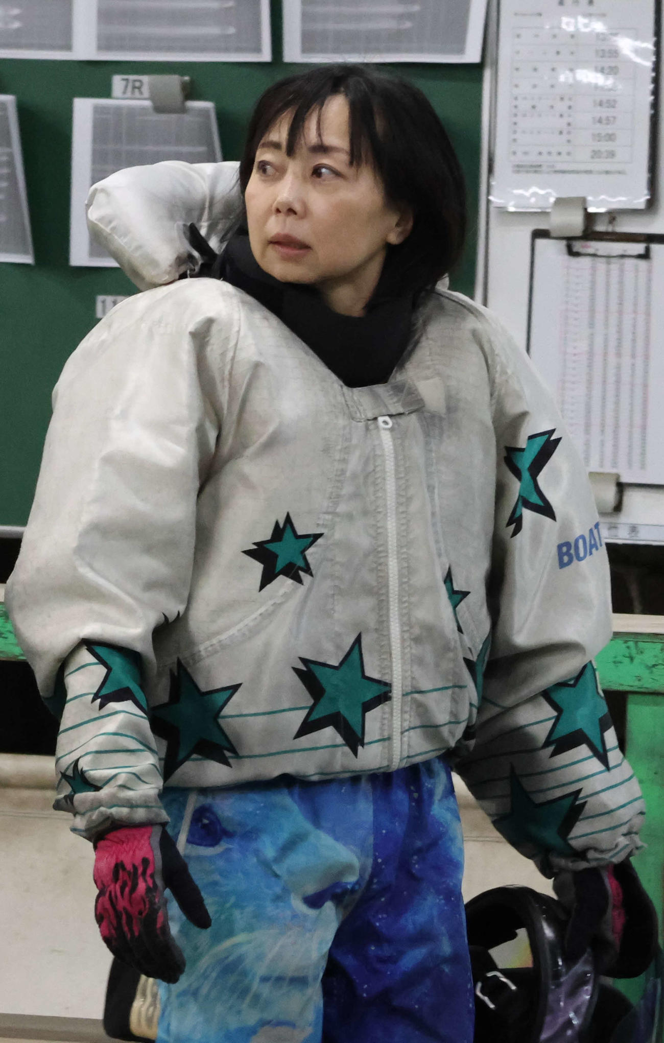 準優9Rは地元の片岡恵里が逃げて優出一番乗りを決めた