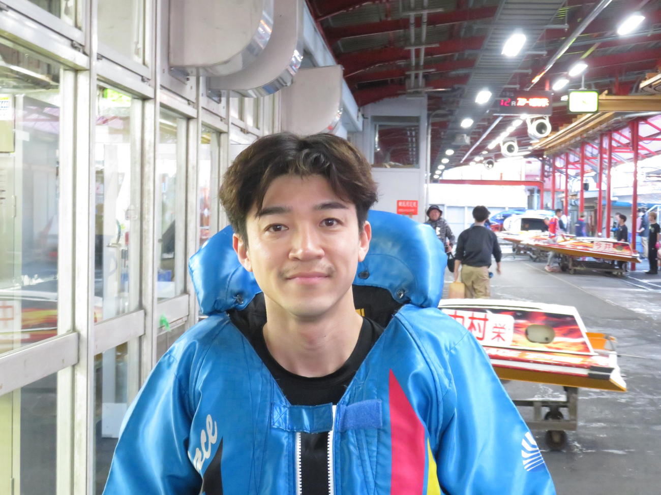 近況7節連続優出を決めた和田兼輔＝2025年11月24日撮影　戸田ボートレース場