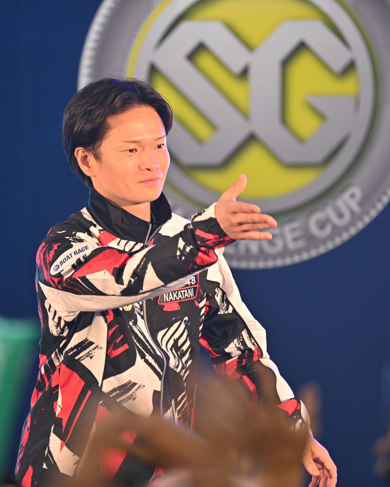 仲谷颯仁（撮影・林敢治）