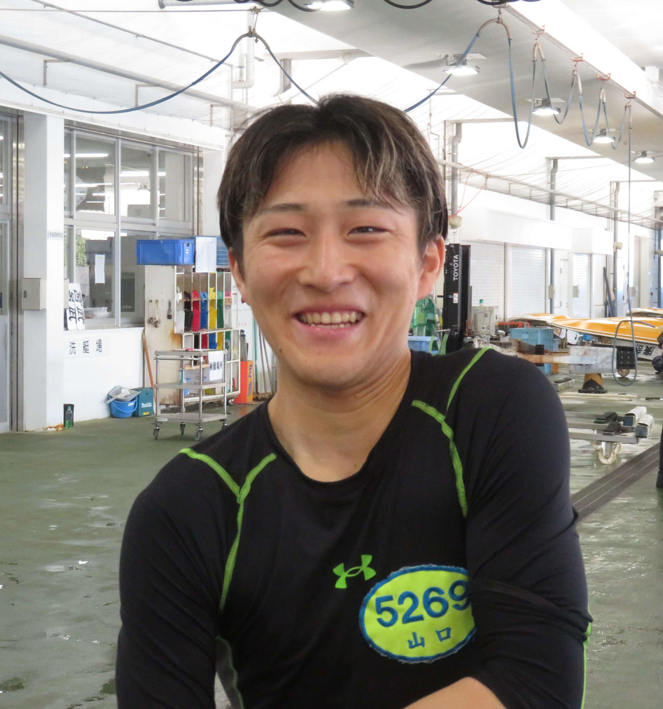 初日に2、1着と好発進の山口晃朋