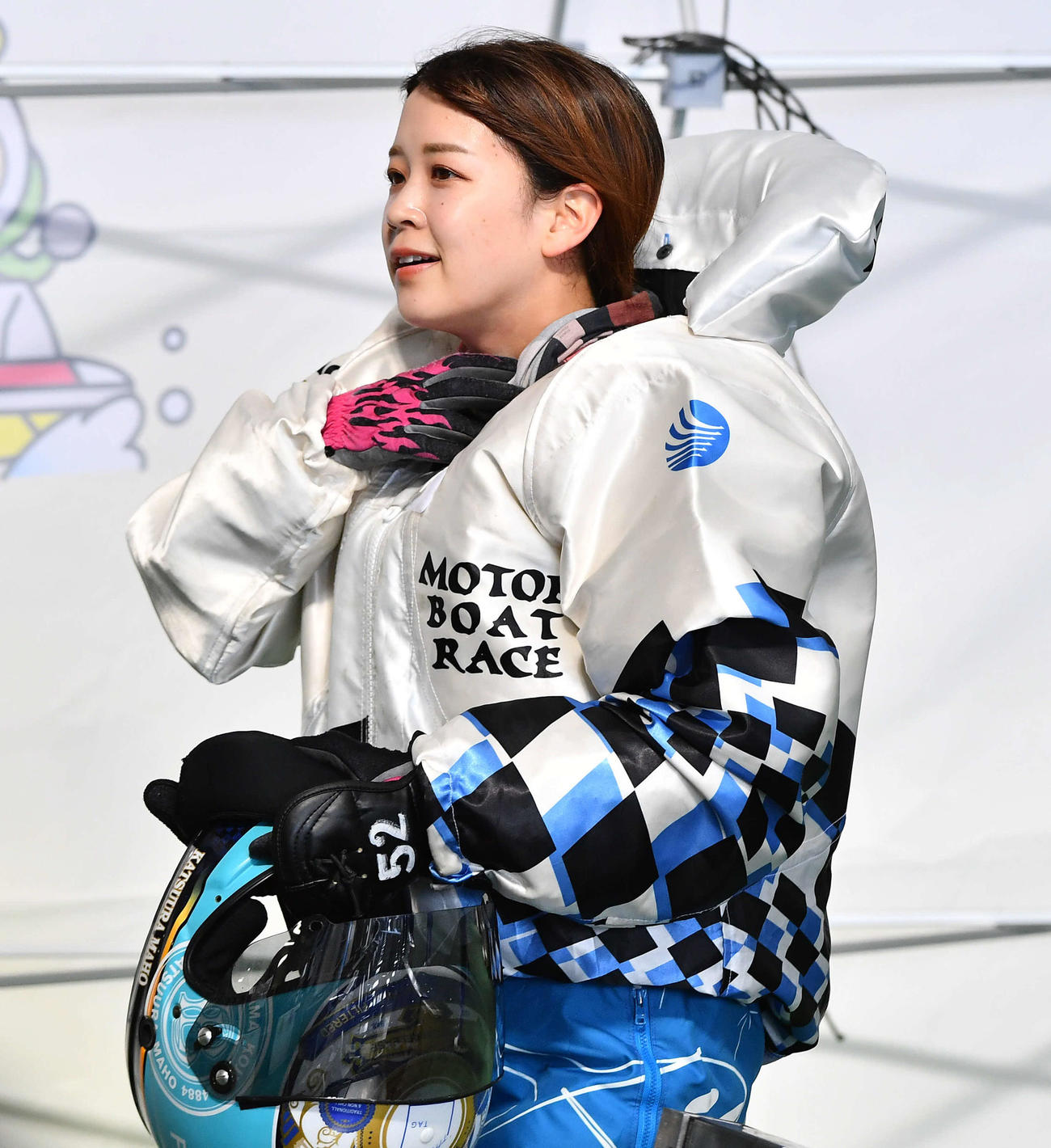 G2レディースチャレンジカップ3日目　1R、勝利した4884勝浦真帆（撮影・岩下翔太）