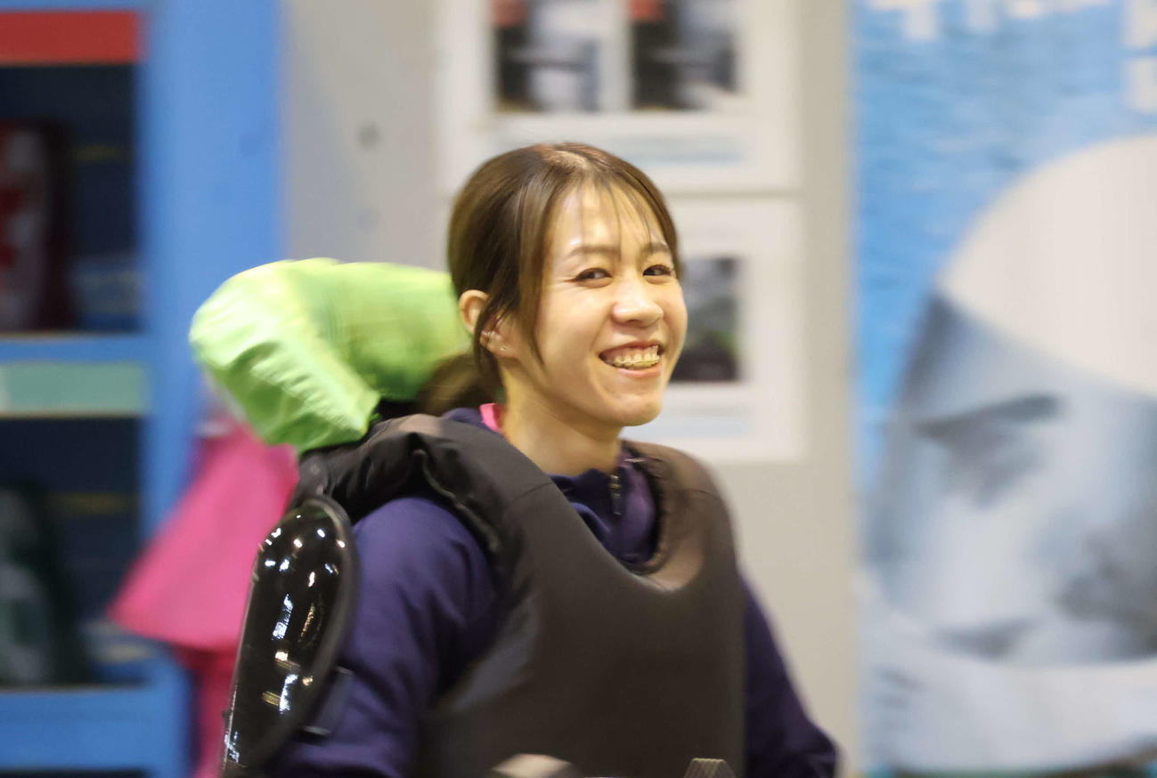 3日目3Rで3コースからまくり差しを決めた山本梨菜は、準優9Rでも再び3枠から攻める