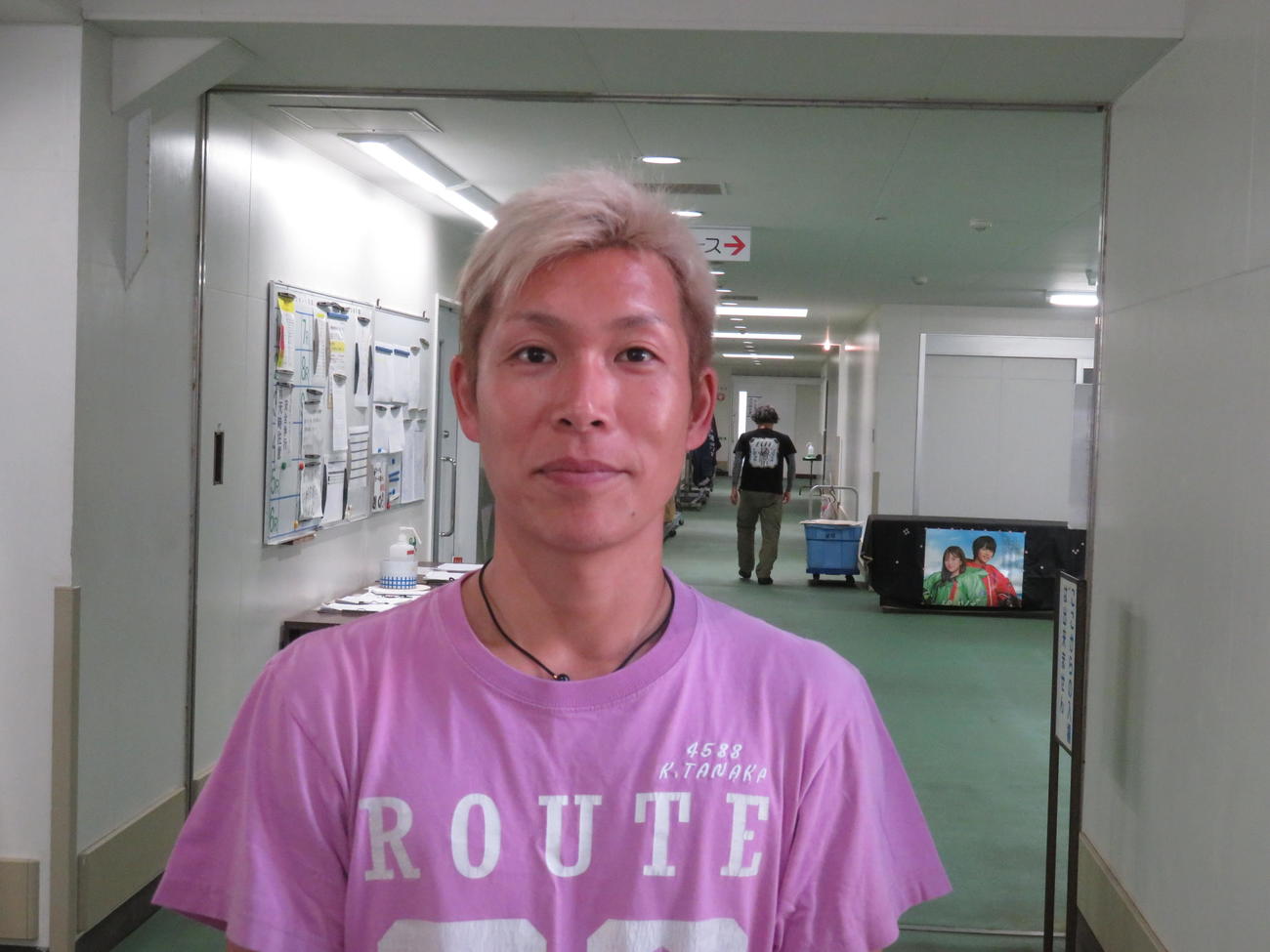 パワーに自信を深める田中京介