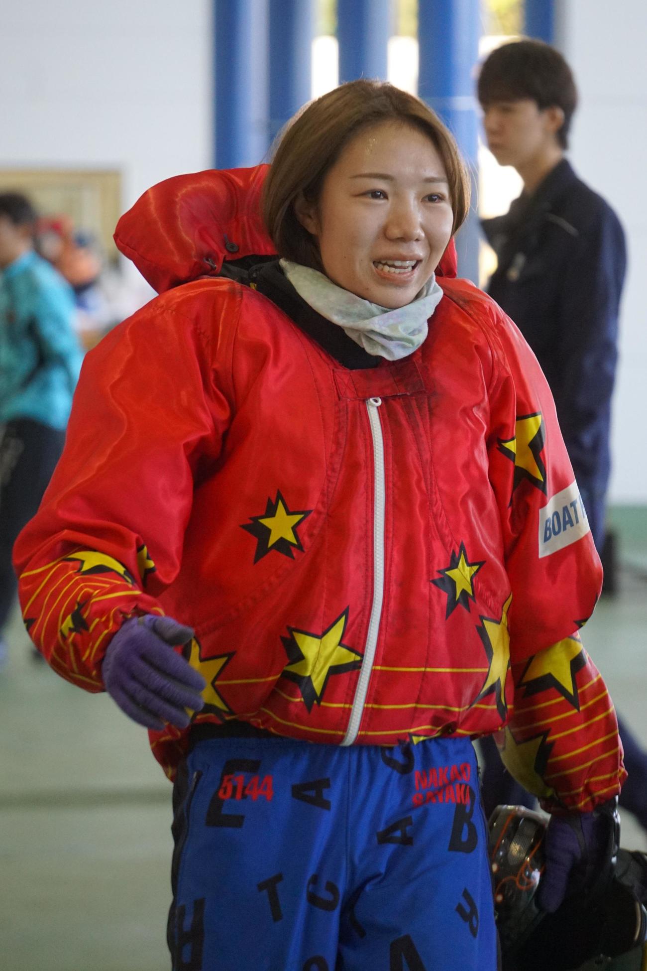 中尾彩香が安定感ある走りを見せている