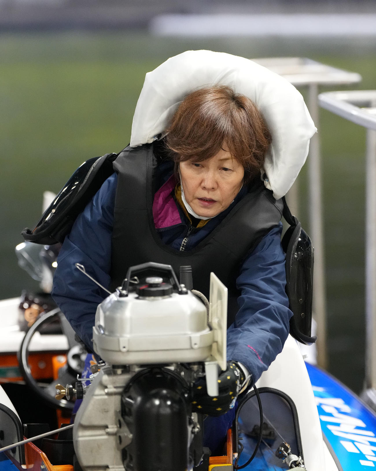 G3オールレディース　ガマの女王決定戦「前検日」　山川美由紀（3232）（撮影・森本幸一）
