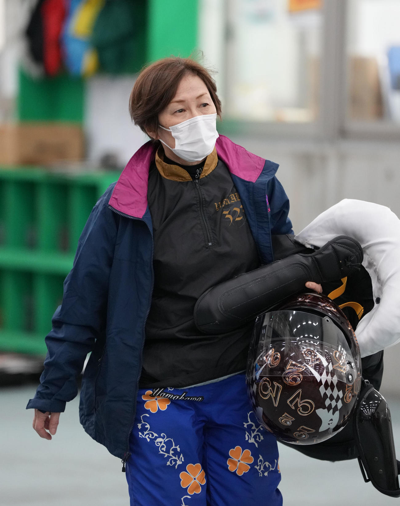 G3オールレディース　ガマの女王決定戦「前検日」　山川美由紀（3232）（撮影・森本幸一）