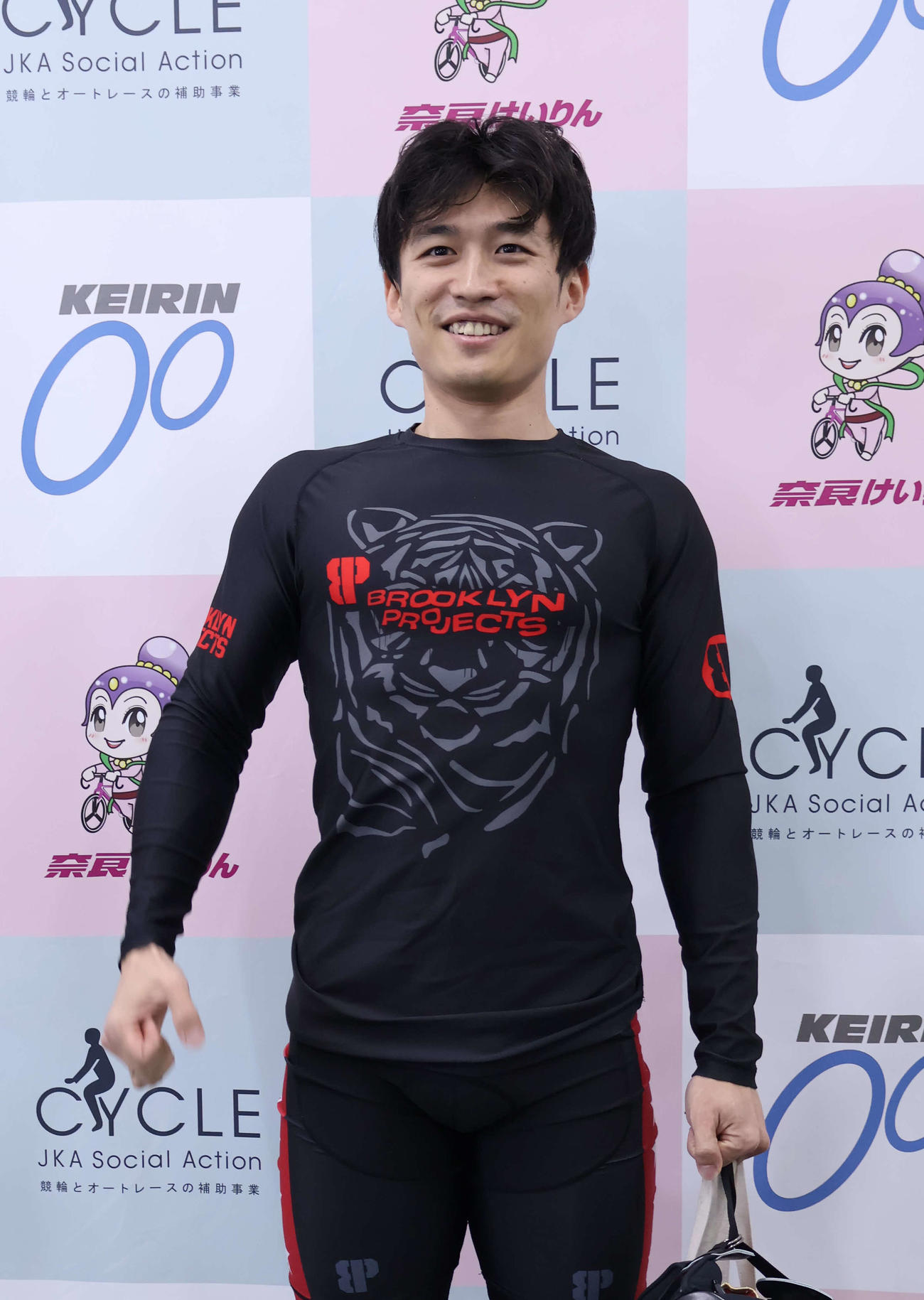 黒瀬浩太郎が3カ月ぶりに戦列復帰する（撮影・山田敏明）＝2025年12月10日、奈良競輪